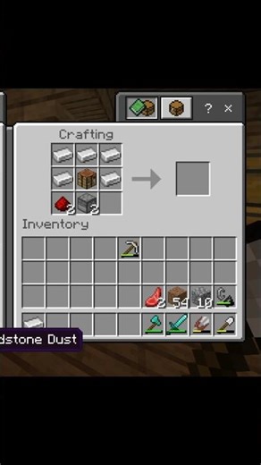 How to make Crafter in Minecraft 😵‍💫 | Auto Crafting Secret! 🔥 #shorts#minecraft