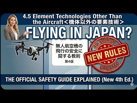 【4.5 Element Technologies Other Than the Aircraft（機体以外の要素技術）】
