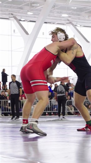 Shumate UPSET major decision win over Gabe Sollars | Ohio State Wrestling | Midlands Tournament