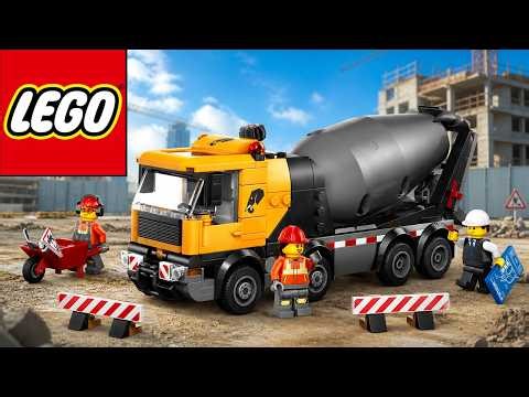 LEGO City 60478 Cement Mixer