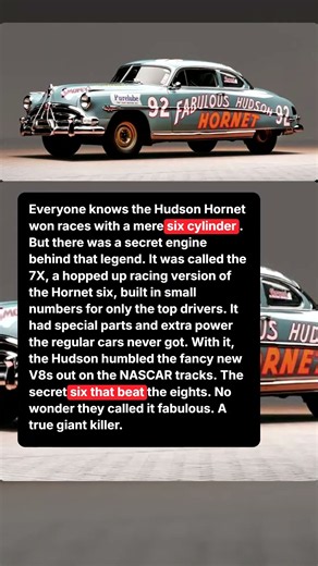The secret six that beat the V8s.