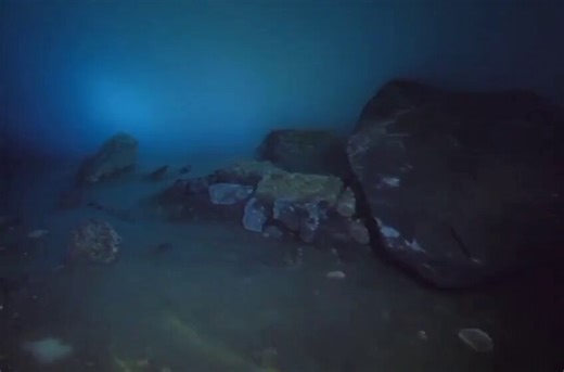 The underwater ice wall at Cape Evans in McMurdo Sound, Antarctica.No matter how many explanations we come up with for this ice wall growing into the land, they will all remain at the level of conjecture. You and I have no idea what it is, how it was formed, or for what purpose. Just as we cannot understand the oddities in chronology, human history, and mudflows