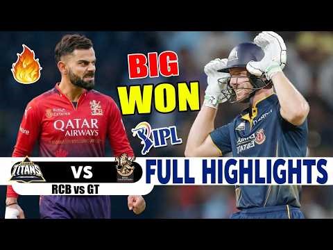 Royal Challengers Bengaluru Vs Gujarat Titans | Full Highlights IPL 2026 42th Match | RCB Vs GT