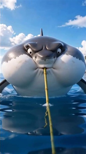 This Otter Found the Smartest Way to Escape a Shark 😂