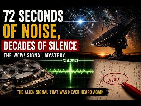 The Wow! Signal: The 72-Second Alien Transmission Nobody Could Explain