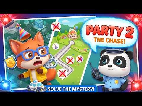 Become a Little Police Officer! Kiki's Police Station Adventures | BabyBus Gameplay