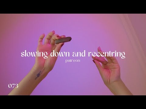 ASMR REIKI to help you slow down (personal attention, tuning forks, aura cleanse)