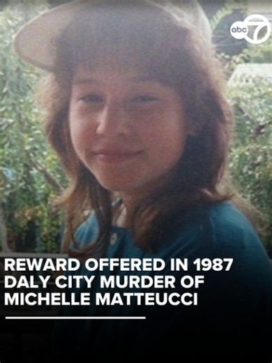 California is offering rewards of up to $300,000 for information that could help solve unsolved murders across the state, including the 1987 killing of 13-year-old Michelle Matteucci in Daly City. #coldcase #murder #dalycity #reward #abc7news