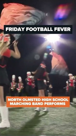 Friday Football Fever: North Olmsted High School Marching Band performs
