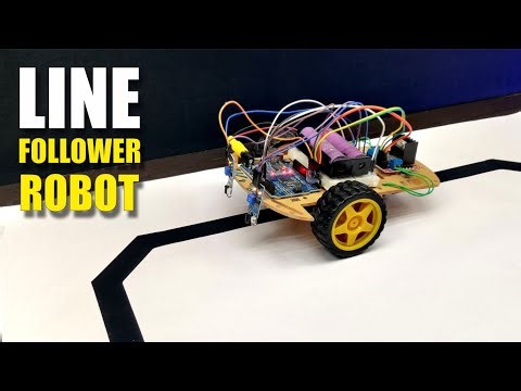 Line Follower Robot Using Arduino UNO|| Line Following Robot|| Line Follower|| Arduino Projects #iot