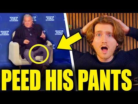 Steve Bannon Humiliated As Pants Peeing Scandal Goes Viral