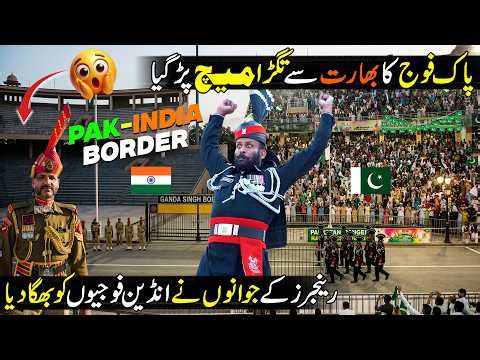 Punjab Rangers Special Parade at Ganda Singh Border 🇵🇰 | Rangers Powerful Show | Crowd Goes Crazy