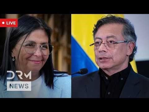 LIVE: Venezuela's Acting President Delcy Rodríguez Hosts Colombia’s Petro in Caracas | AC1N