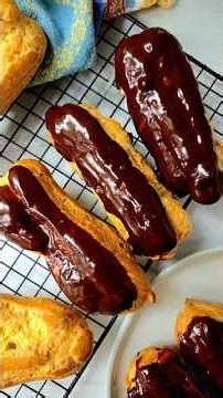 🥐 Tiny French Bakery: Making a 3cm Mini Eclair ASMR #miniaturecooking #asmr #satisfying #minifood