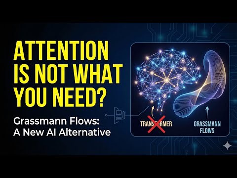 Attention Is Not What You Need? Grassmann Flows as an Alternative for AI Sequence Modelling