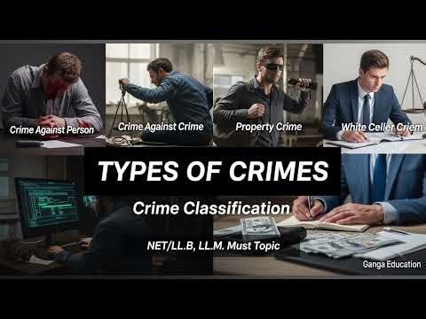 Classification of Crimes | Criminal Law & Criminology