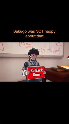 His reaction kills me every time DX #fortnite #mha #bakugo #deku #animefyp