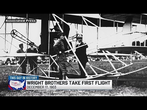 This Day in History: December 17, 1903, Wright Brothers made first flight