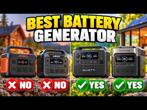 ✅Best Portable Power Station 2026? 5 Models Compared