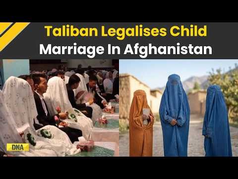 Afghanistan News: Cruel New Law! Taliban Treats Silence As Consent To Legalise Child Marriage