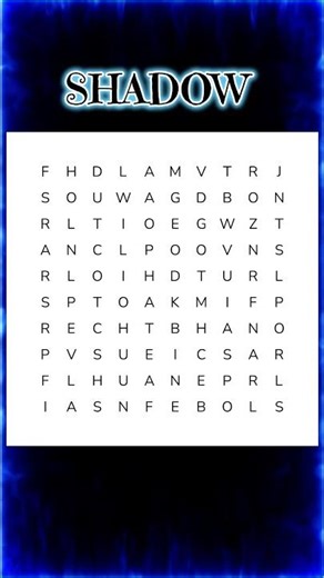 Shadow 🧠 Word Search Puzzles