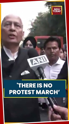 Abhishek Manu Singhvi: ‘This Is Not A Protest March’ | Rahul Gandhi | Protest March | CEC