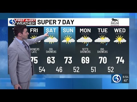 First Alert Weather Extra: 7 day forecast