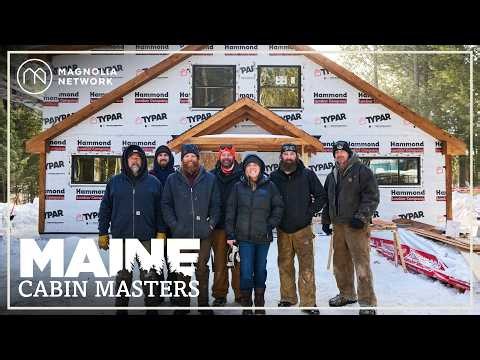 Part 1: New-Build Family Retreat on a Peaceful Lily Pond | Maine Cabin Masters Mini Episode