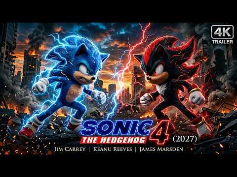 Sonic the Hedgehog 4 (2027) – Shadow Protocol | First Trailer | Jim Carrey Returns