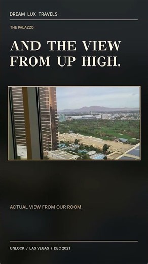 The Palazzo Had the Room. The Cosmopolitan Had the View. | Las Vegas