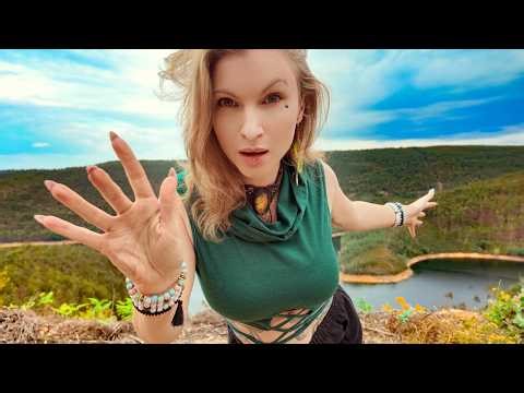 Fast & Agressive ASMR Reiki Session, Plucking Energy Pulling No Talking Outdoors
