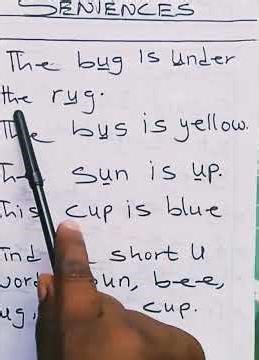 Short "U". Sound /u/ #earlylearning #english #learnenglishphonics