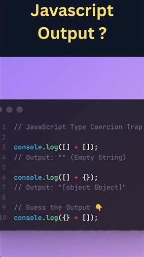 Can you guess the answer ? 🤯👇 #new #javascript