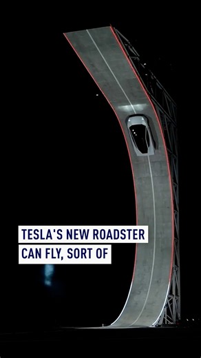 Tesla unveils its new 'flying' car