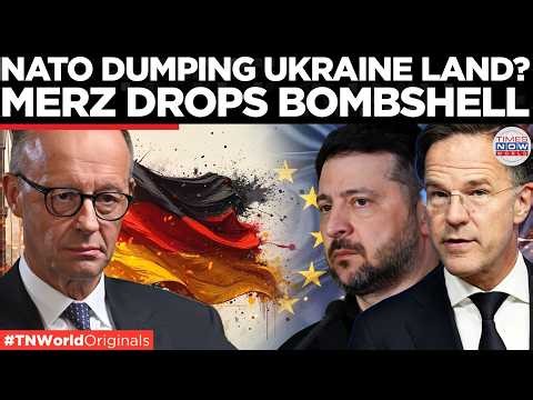 NATO BETRAYAL? Merz Suggests Ukraine Cede Land to Russia for Security, Zel Rejects Proposal