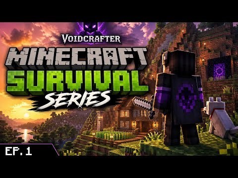 Minecraft Java edition survival series (ep1) 