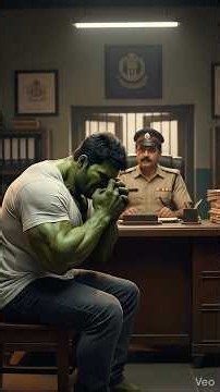“8 Foot Hulk vs Kidnappers 😡|Behan Ko Bachane Nikla Bhai” #shorts #shortsfeed #comedy #funny #hulk