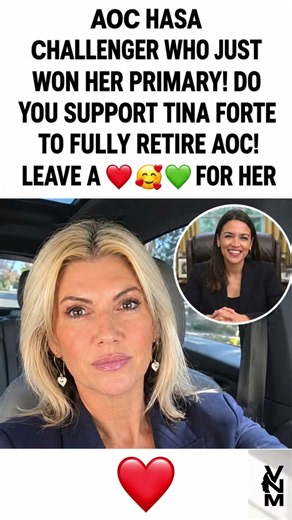 Tina Forte Challenges AOC! Could This Change the Race? 🇺🇸 #youtubeshorts #viral