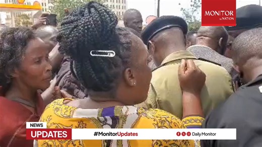WATCH: Traders in Kampala’s Central Business District who lost merchandise in the October 2025 floods have expressed frustration after police blocked them from accessing Police Headquarters in Naguru, where their leaders under the Federation of Uganda Traders Associations (FUTA) are meeting a team from the Internal Security Organisation. The development follows the release of Shs20 billion from the presidential emergency fund to support affected traders.#MonitorUpdates📹: Baker Mulinde
