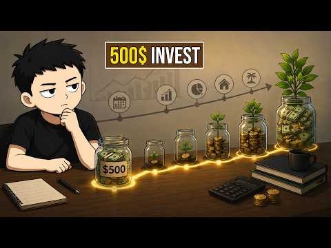 What Happens if You Start Investing With Only $500 — The Complete Timeline