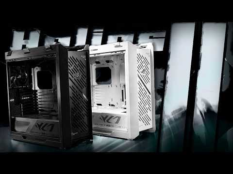 ROG Strix Helios II EATX Dual Tempered Glass Side Panels Case.