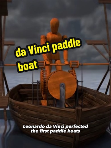 Leonardo da Vinci's Paddle Boat: An Engineering Explanation
