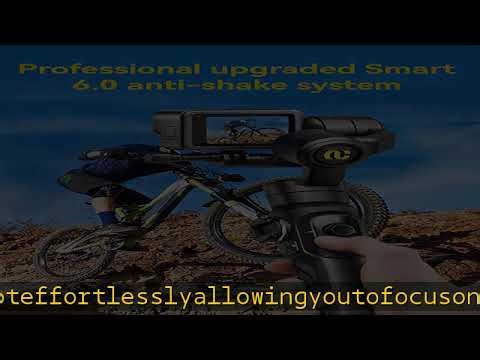 Gimbal Stabilizer for Go Pro, Handheld Gimbal with 360° Rotation for Video Recording, 3-Axis Gimbal