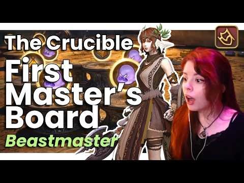 『 FFXIV 』The Crucible First Master's Board Clear (Beastmaster/BST)