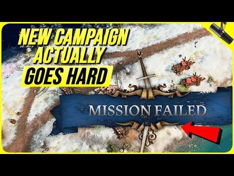 The New AoE4 Campaign Is Actually.. Hard...