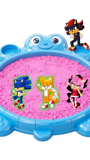 POV: Shadow Matching Challenge with Team Sonic the Hedgehog - Sonic & Amy vs Shadow & Tails #shorts