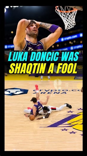 Luka was DIVING all over the FLOOR😭