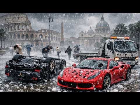 Heaven has punished Italy! Stones from the sky are bringing terrible destruction