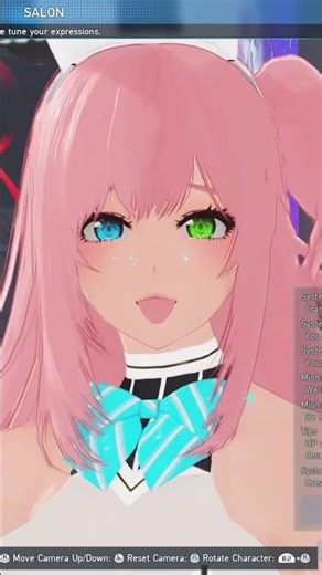 Playing around with Animatica Face #pso2 #pso2ngs #phantasystaronline2newgenesis