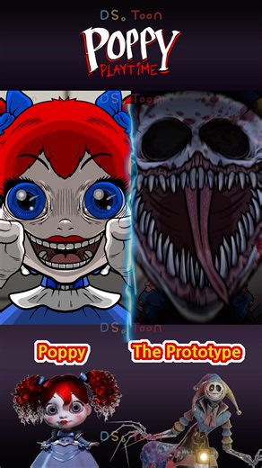 Poppy Playtime Boss Prototype VS Poppy Transformation Animation